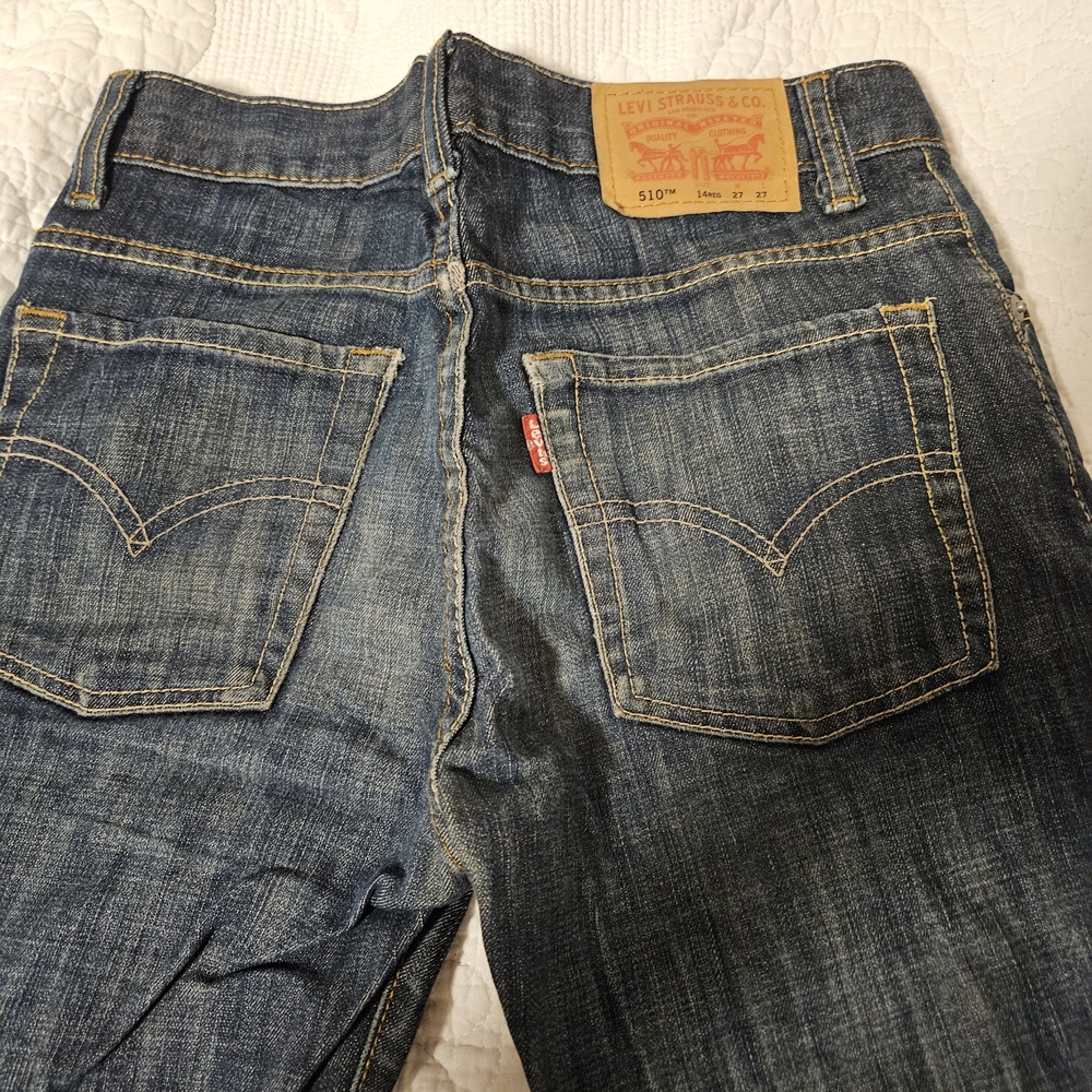 Levi's Kid's Blue Jeans Skinny 510